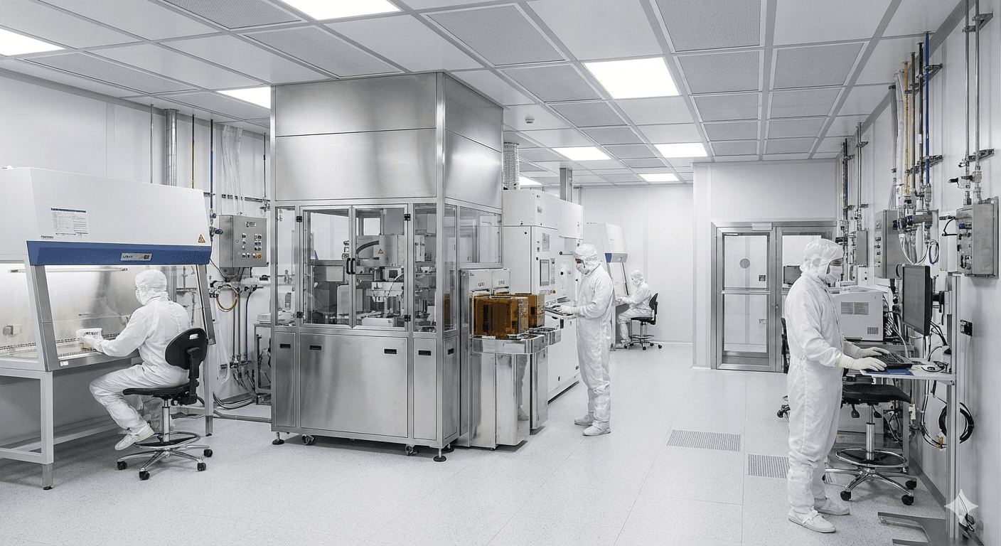 Anlagenerweiterung Reinraum