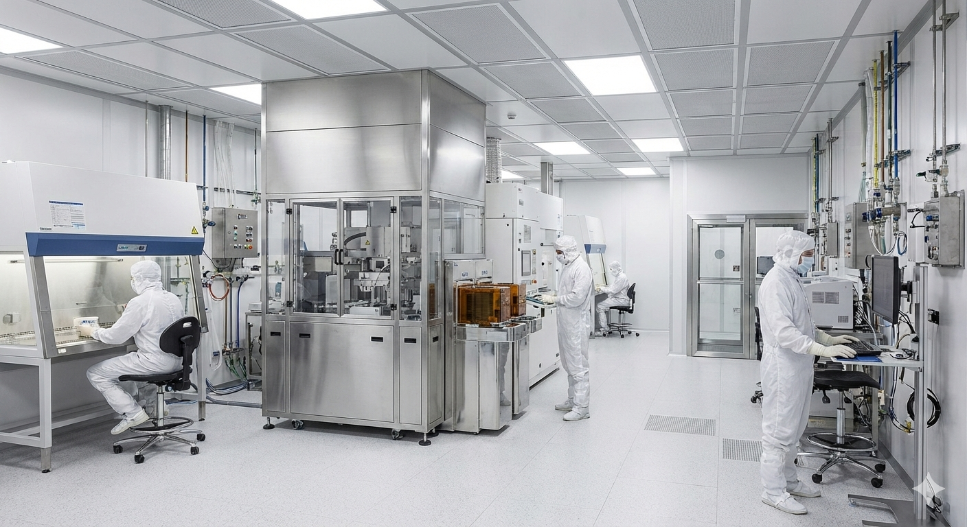 Anlagenerweiterung Reinraum